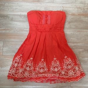 Windsor Coral Summer Dress